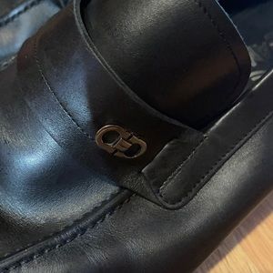 Vintage stylish men Ferragamos